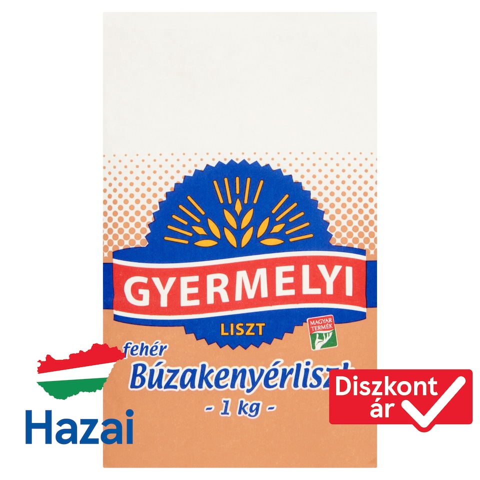 Gyermelyi White Wheat Bread Flour BL 80 1 kg