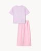 image 2 of F&F Girls 2-Piece Gingham Cherry Set in Multi Pink