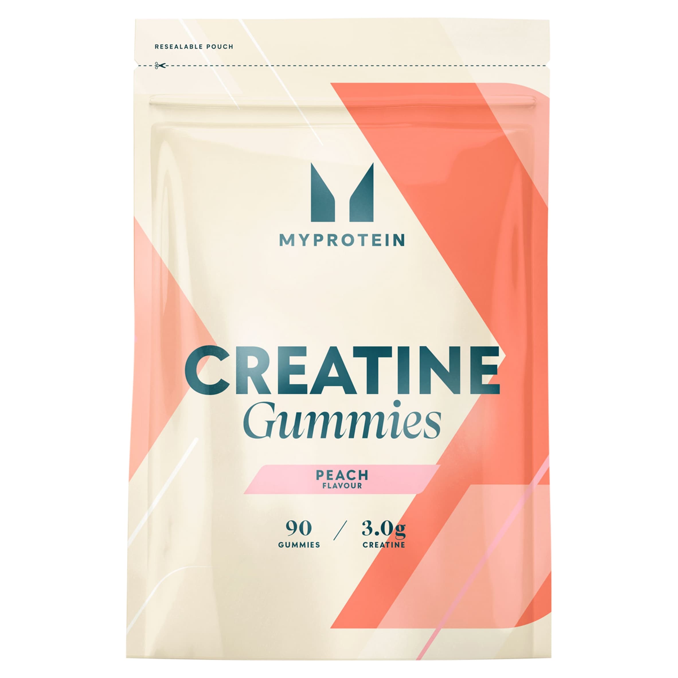 Creatine Gummies - 90 GUMMIES - 30servings - Peach