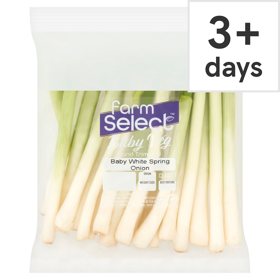 Farm Select Baby White Spring Onion 120g