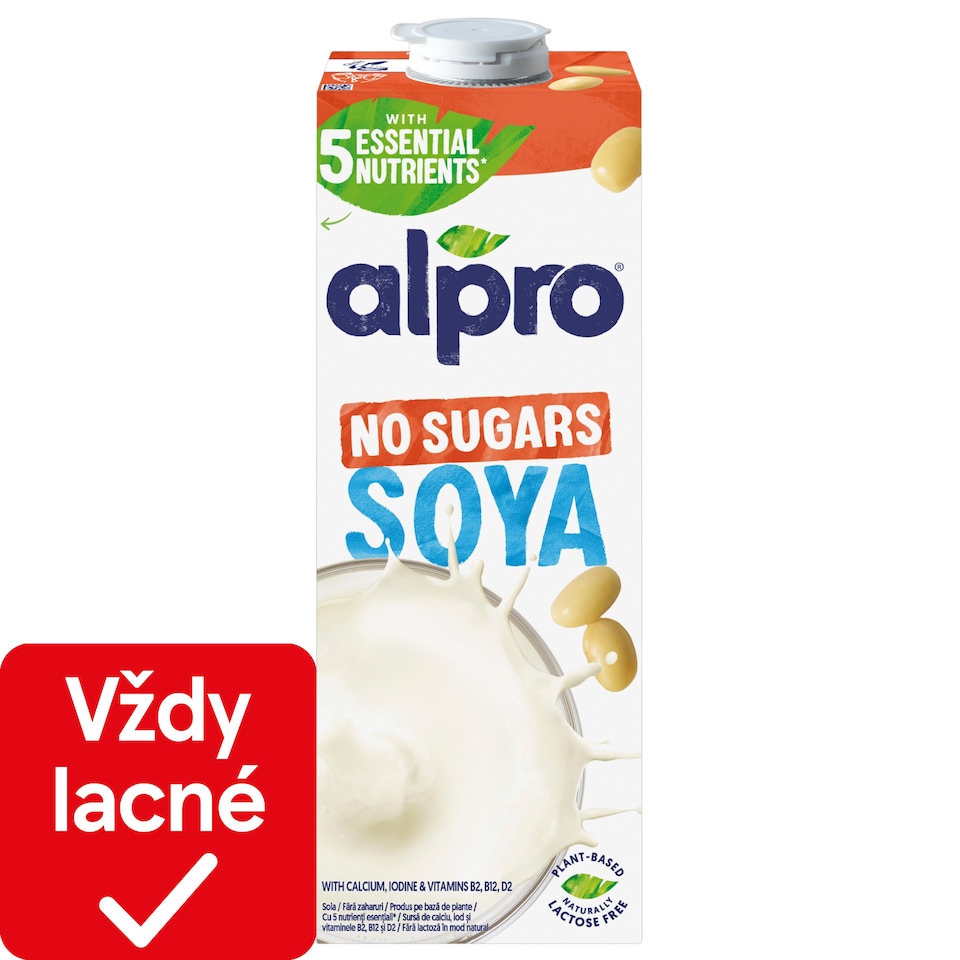 obrázok 1 z ALPRO Sójový nápoj nesladený 1l