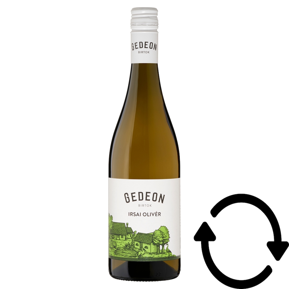 Gedeon Birtok Duna-Tisza közi Irsai Olivér száraz fehérbor 11,5% 750 ml 1. kép