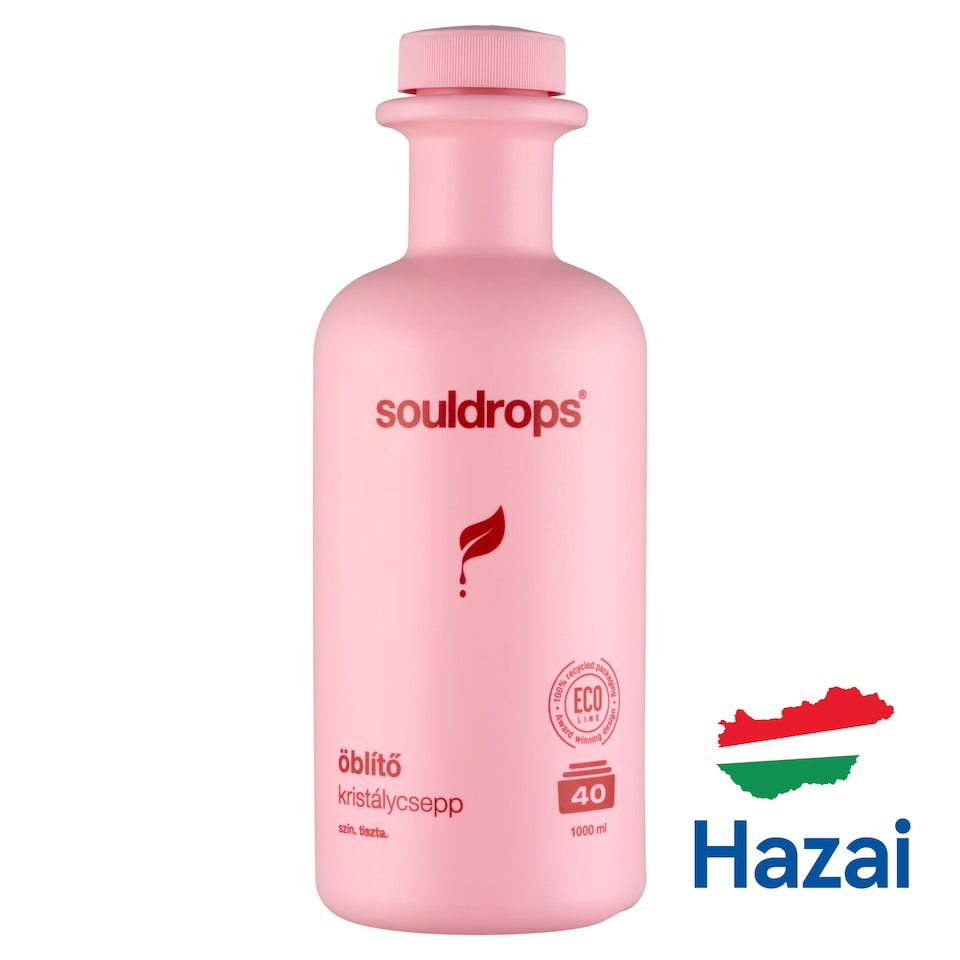 Souldrops Kristálycsepp textilöblítő 40 mosás 1000 ml