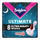 image 1 of Bodyform Ultimate Ultra Night+ Sanitary Towels Wings 8 pack
