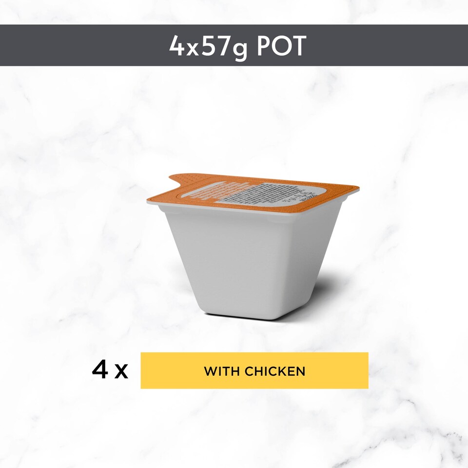 image 1 of Gourmet Revelations Gelée Chicken in Jelly Wet Cat Food 4x57g