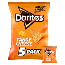 Doritos Tangy Cheese Tortilla Chips Multipack Crisps 5x30g