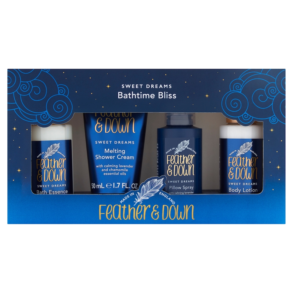 Feather & Down Bathtime Bliss Gift Set