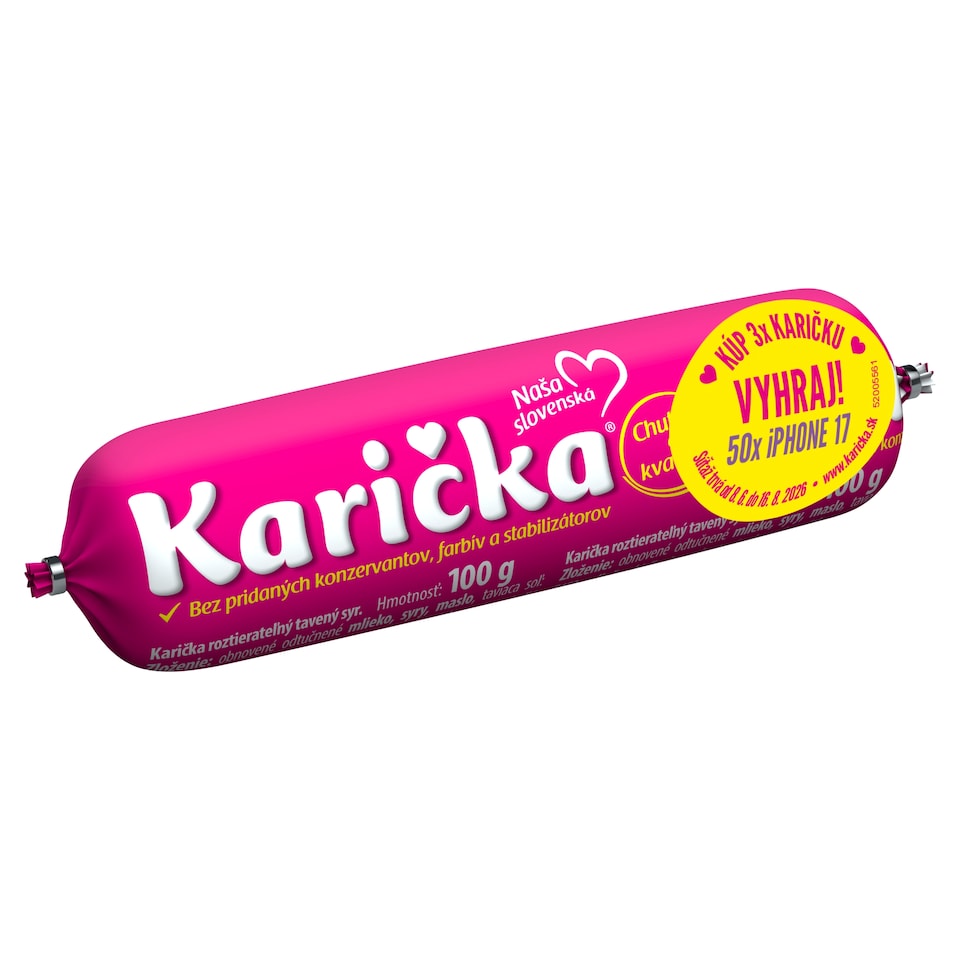 obrázok 1 z Karička črievko Tavený syr 100 g