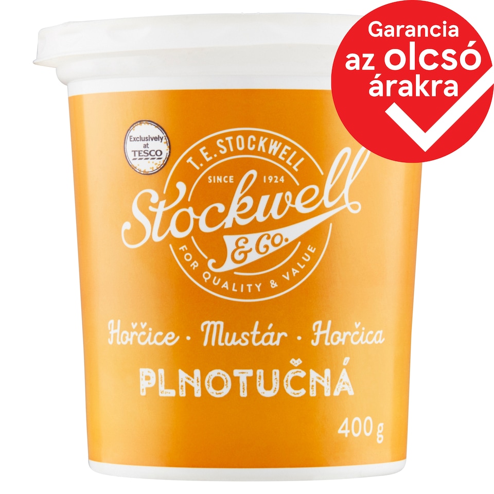 Stockwell & Co. mustár 400 g