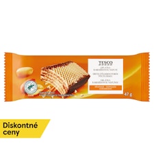 Tesco Oblátka s arašidovou náplňou 47 g
