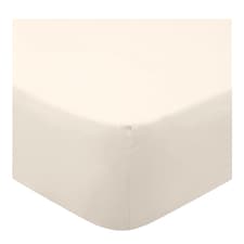 Fox & Ivy Oyster 400 Thread Count Fitted Sheet King Size