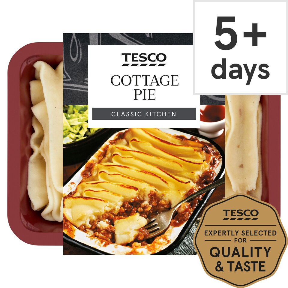 Tesco Classic Kitchen Cottage Pie 450G