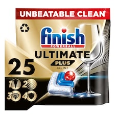 Finish Ultimate Plus All in One Regular 25 Dishwasher Tablets 305g