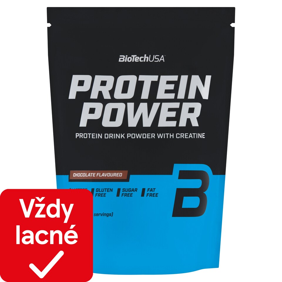 image 1 of BioTechUSA Protein Drink Powder with Creatine Chocolate Flavoured 500 g