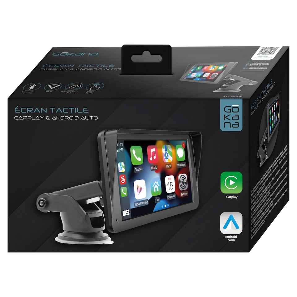 CarPlay & Android Auto érintőképernyő