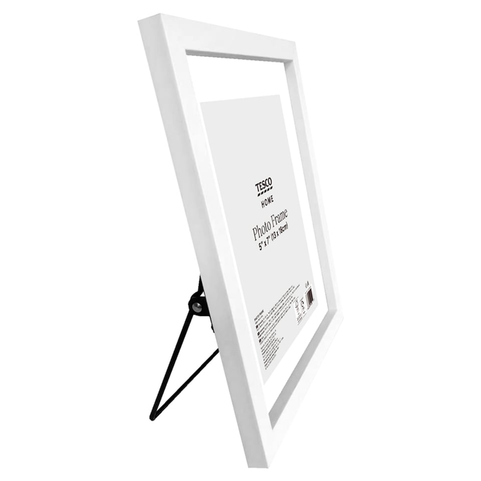 image 1 of F&F Home White 5X7 Photo Frame