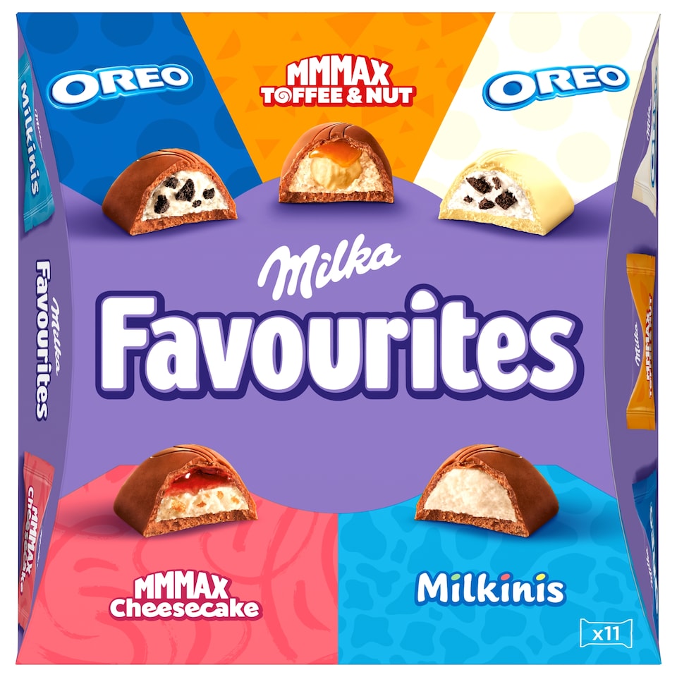 Milka Bonboniéra Favourites, mix praliniek 95 g