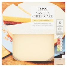 Tesco Vanilla Cheesecake 540G