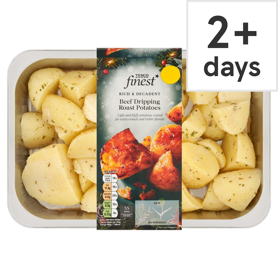 Tesco Finest Beef Dripping Roast Potatoes 800G