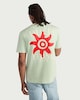 image 3 of F&F Pure Cotton Amalfi T-Shirt in Green