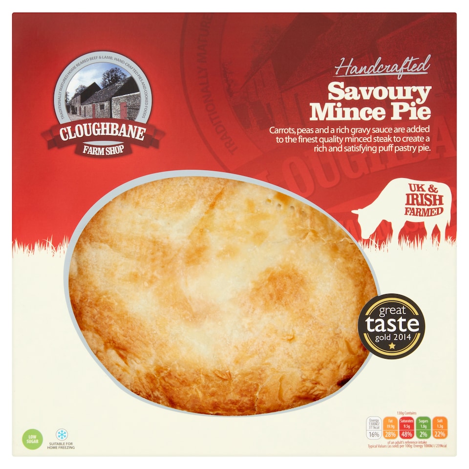 Cloughbane Farm Savoury Mince Pie 650G