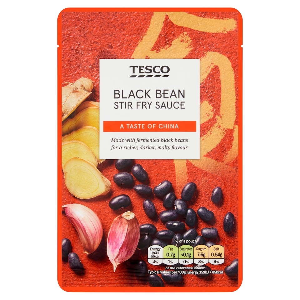 Tesco Black Bean Stir Fry Sauce 120G
