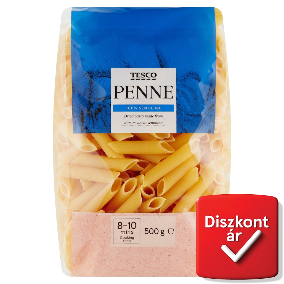 Tesco Penne durum száraztészta 500 g