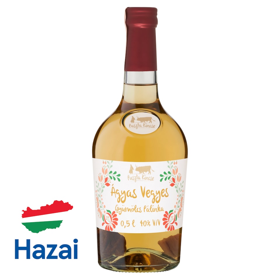 image 1 of Puszta Kincse Palinka on Mixed Fruit Bed 40% 0,5 l