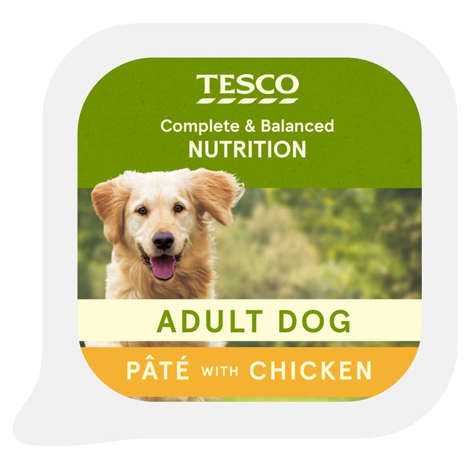 image 1 of Tesco Tender Pate With Chicken Tray 300G