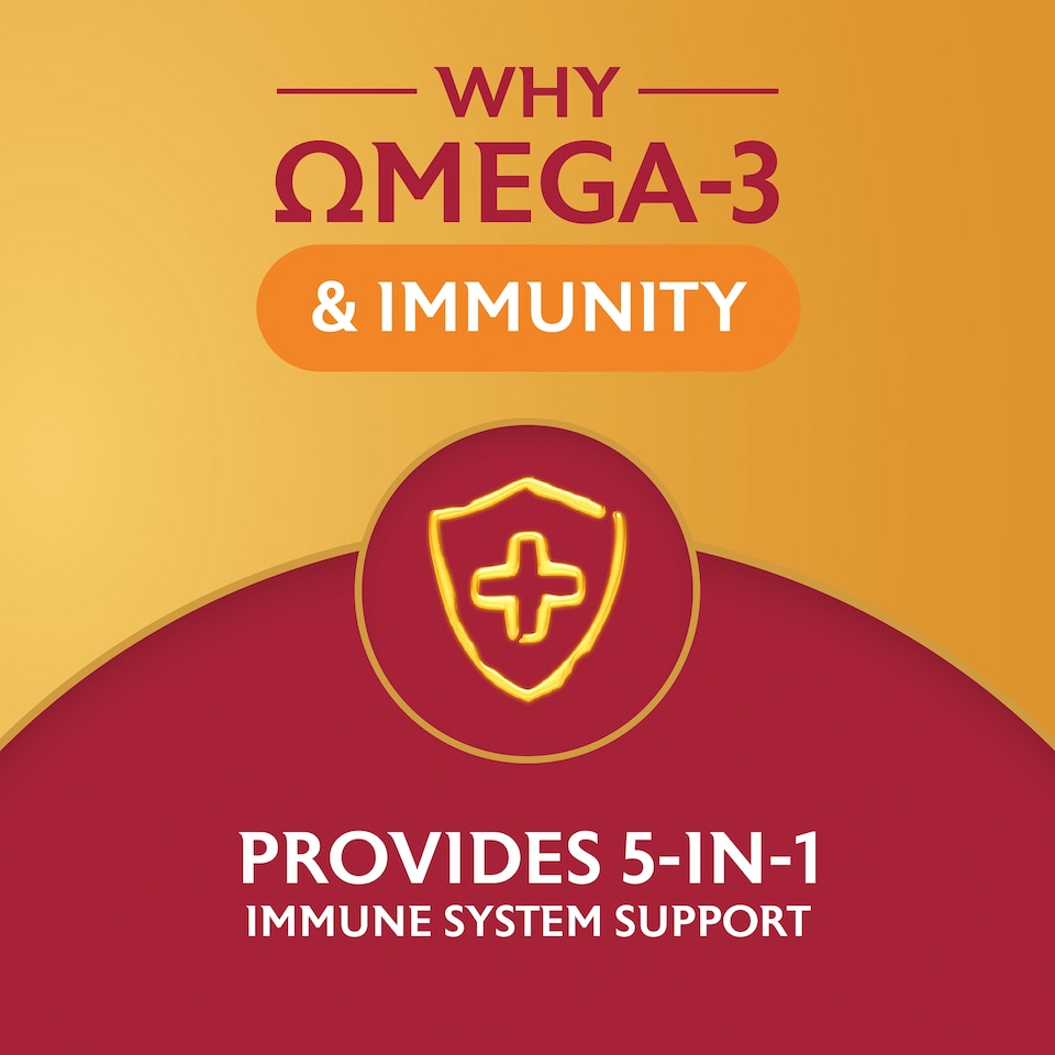image 1 of Seven Seas Omega-3 & Immunity Fish Oil Capsules 30 Day Duo Pack