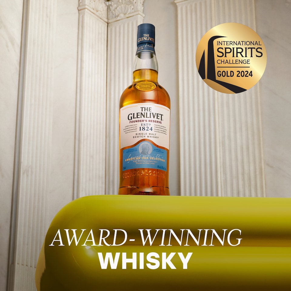 image 1 of The Glenlivet Founder's Reserve Single Malt Scotch Whisky 70cl