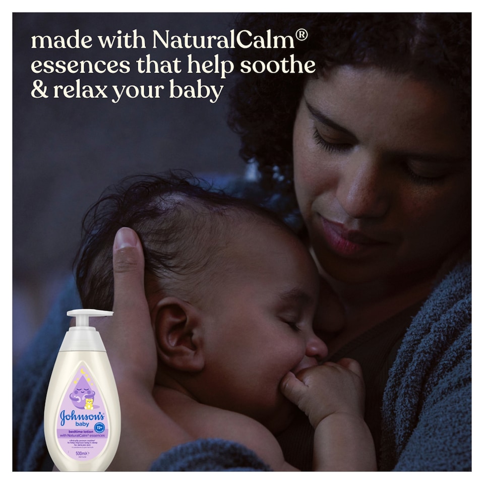 image 1 of Johnson's Baby Bedtime Lotion with Natural Calm Essences 500ml