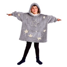 Silentnight Silver Kids Glow In the Dark Hoodie