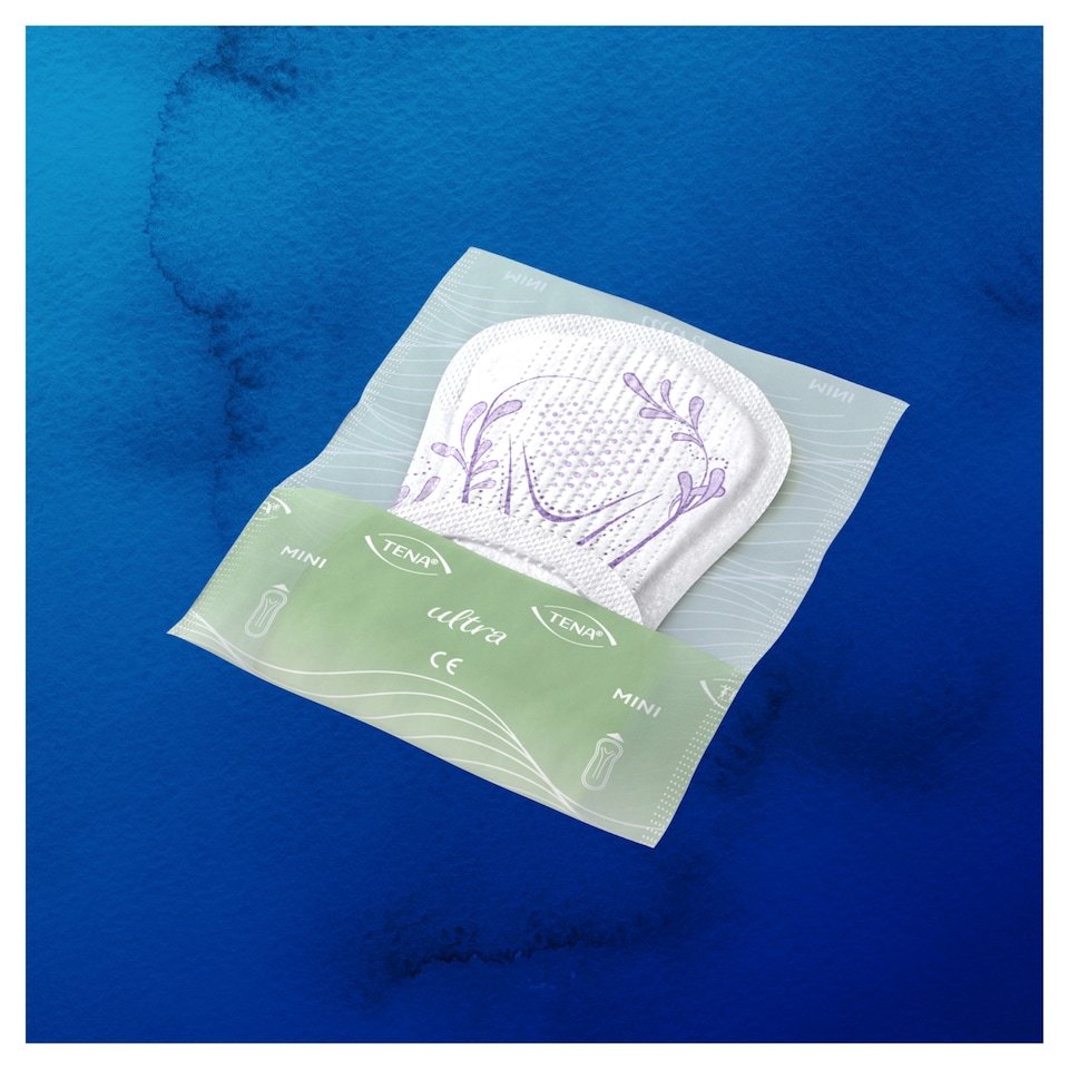 image 1 of TENA Discreet Mini Incontinence Pads 20 pack