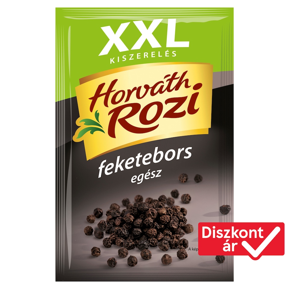 Horváth Rozi Dried, Whole Black Pepper 32 g