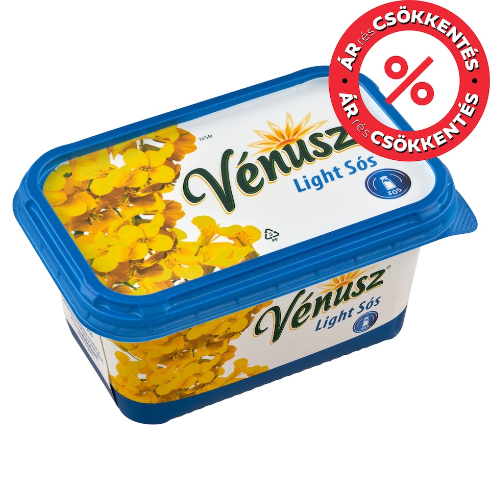 Vénusz Light Sós 32% zsírtartalmú margarin 450 g