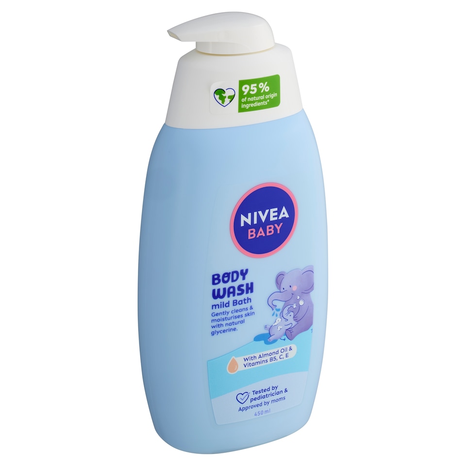 Obrázek 1 pro produkt Nivea Baby Sprchový gel pro jemnou koupel 450ml