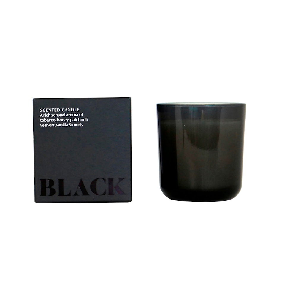 F&F Home Dramatique Black Onyx Small Candle 160g