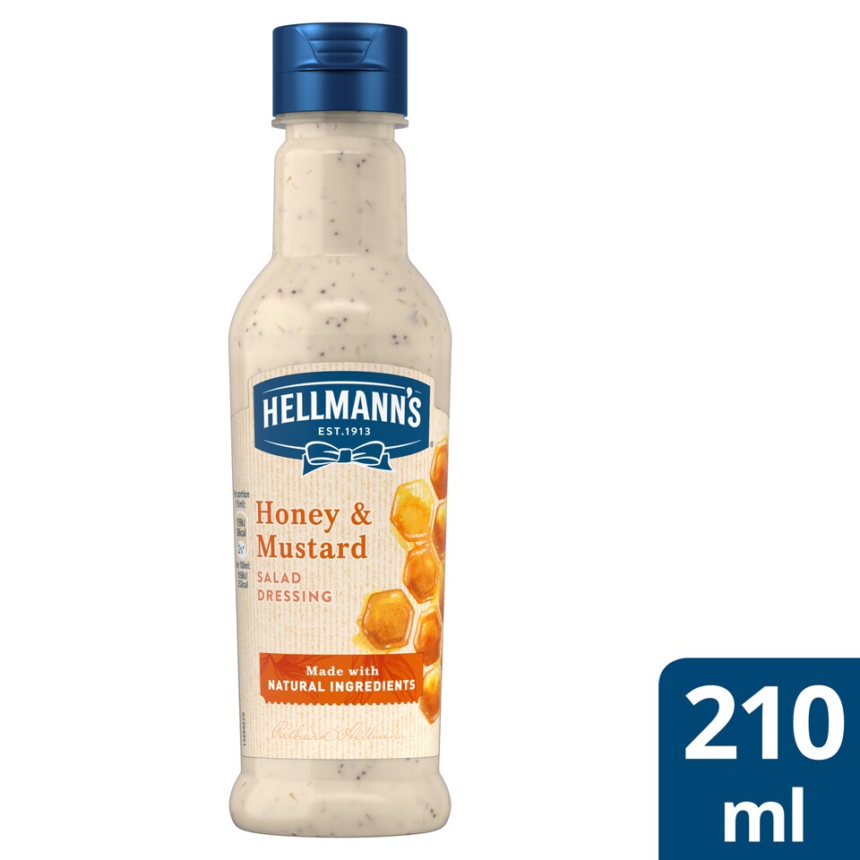 image 1 of Hellmann's Honey Mustard Dressing 210Ml