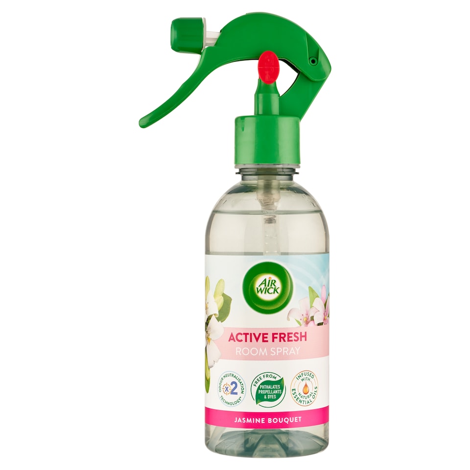 image 1 of Air Wick Active Fresh Room Spray Jasmine Bouquet 237ml