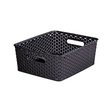 CURVER MYSTYLE BLACK BASKET MEDIUM