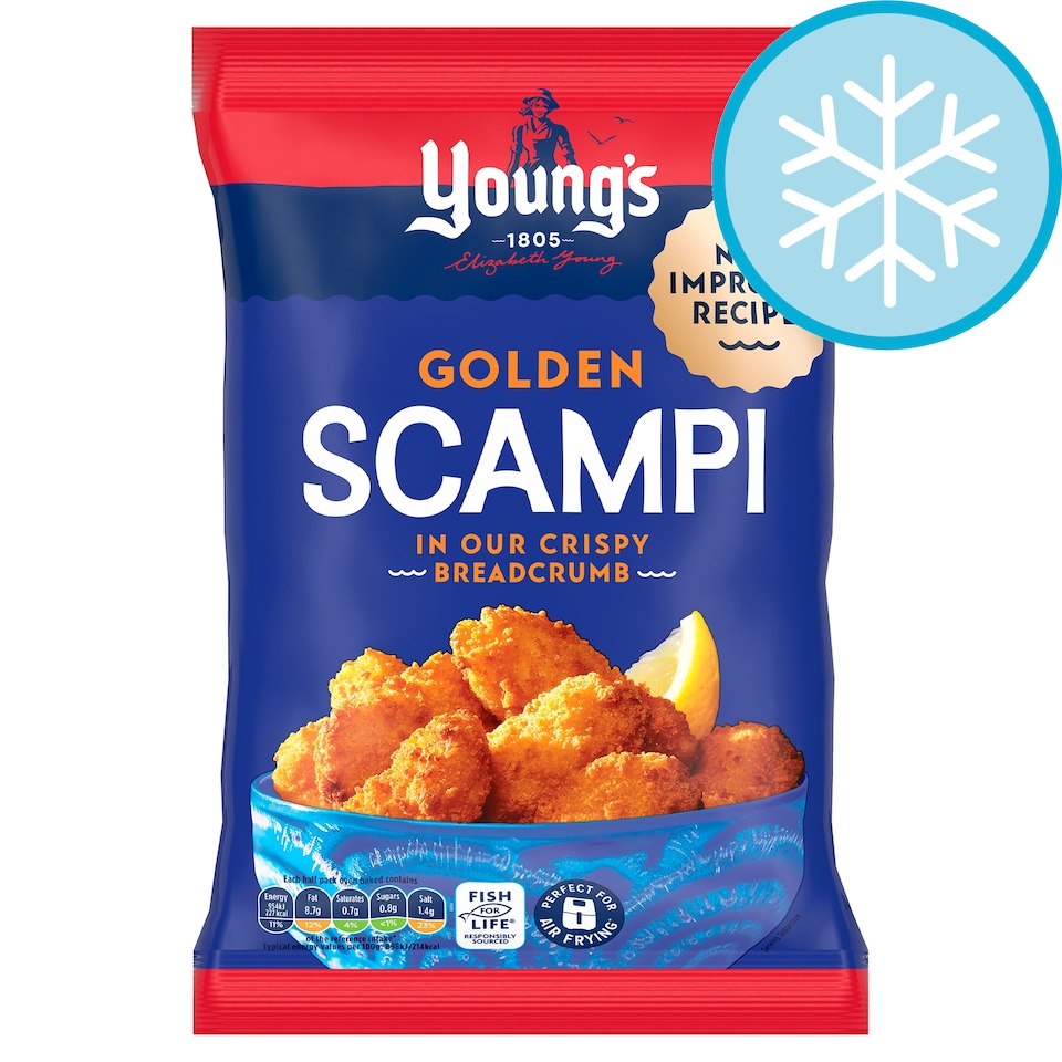 Youngs Scampi 220G