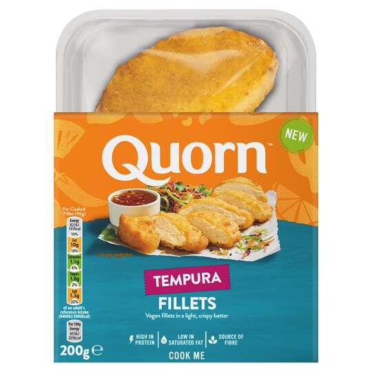 Quorn Tempura Fillets 200G Tesco Groceries