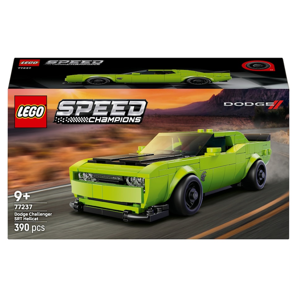 image 1 of LEGO Speed Champions 77237 Dodge Challenger Srt Hellcat Sports Car