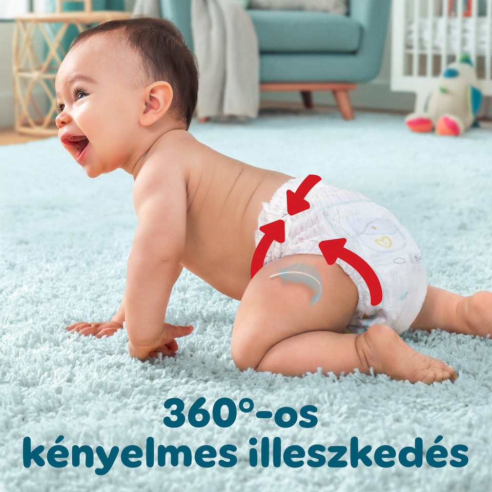 Pampers Premium Care Bugyipelenka, Méret: 6, 42 db, 13kg-19kg  1. kép