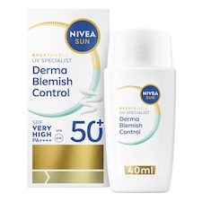 NIVEA SUN UV Face Derma Skin Clear Sun Fluid SPF50+ 40ml