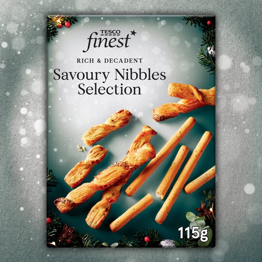 Tesco Finest Savoury Nibbles Selection 115G