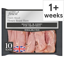 Tesco Finest Honey Roast Finely Sliced Ham 200g
