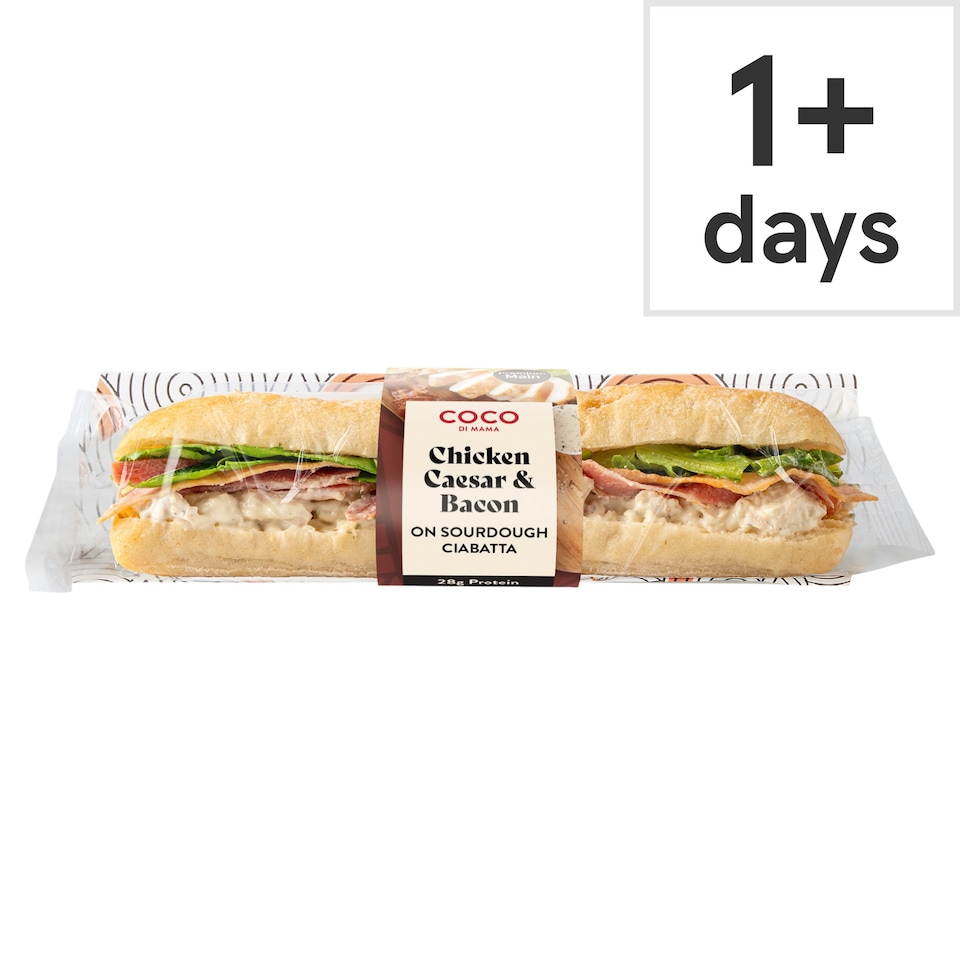 image 1 of Coco Di Mama Chicken Caesar & Bacon Ciabatta