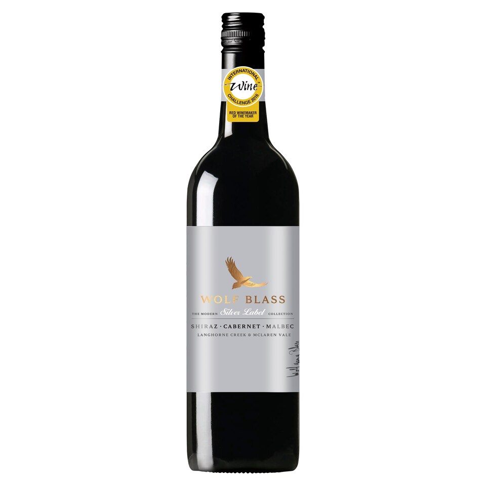 image 1 of Wolf Blass Silver Shiraz Cabernet Malbec 75Cl